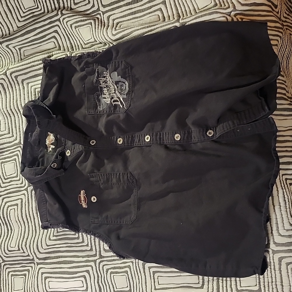 Vintage Harley Cutoff